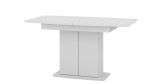 STAR 03 Išskleidžiamas Valgomojo Stalas 140–210 cm, Baltas – Modernus Stačiakampis MDF Stalas