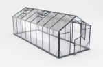 Gampre Sanus Hybrid L-12 grūdinto stiklo šiltnamis 5,7 x 2,2 m (12,54 m²)