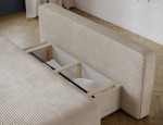 „Lilana“ moderni sofa-lova su miego funkcija ir patalynės dėže