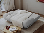 Guavio moderni pilka sofa-lova su miego funkcija