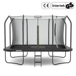 Batutas ZIPRO Jump Pro Quadro, 366x244 cm, su vidiniu tinklu