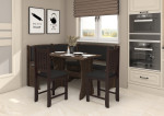 Kampo virtuvės komplektas Meblocross B Ąžuolas Grange / Juoda Eco MDF klasikinis stilius