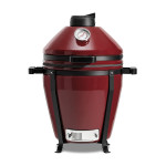 Keraminė kepsninė Kamado Bono Minimo Evo, 41 cm, 16", raudona