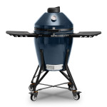 Keraminė kepsninė Kamado Bono Media Evo, 56 cm, 22", mėlyna