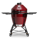 Keraminė kepsninė Kamado Bono Grande Evo, 64 cm, 25", raudona