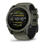 Garmin tactix 8 – 51 mm, AMOLED, Olive Drab Cerakote Coating, ABU Solver