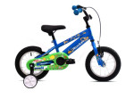 Vaikiškas dviratis Capriolo Rocker, 12", mėlynas/žalias