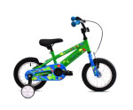 Vaikiškas dviratis Capriolo Rocker, 12", žalias/mėlynas