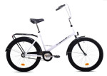 Miesto dviratis Capriolo Every Day, 24", baltas