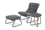 Lauko baldų komplektas Vista Relax Plus, Dark/Grey