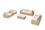 Lauko baldų komplektas Jakarta Caffe Max, Beige