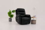 Fotelis-reglaineris Comfort Electric, juodas