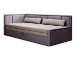 Prekė su pažeista pakuote. Sofa Fulgeo, rožinė/blankiai violetinė