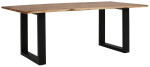 Stalas Notio Living Melody, rudas/juodas