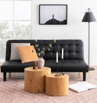 2-jų kavos staliukų komplektas Mice, rudas