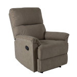 Fotelis reglaineris Home4You Gustav, smėlio spalvos