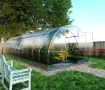Arkinis šiltnamis KLASIKA TUBE 24 m² (3x8 m)