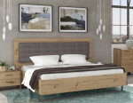 Lova Forte Flash 180x200 cm, ruda/pilka