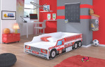 Vaikiška lova Fire Truck, 160x80cm