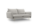 Sofa Cosmopolitan Design Vienna 2S, šviesiai pilka