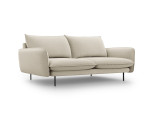 Sofa Cosmopolitan Design Vienna 3S, smėlio spalvos gobelenas