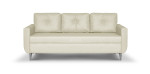 Sofa - lova Bellezza Red, kreminės spalvos