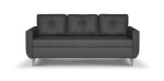 Sofa - lova Bellezza Red, tamsiai pilka
