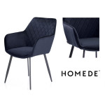 Kėdė Homede Vialli, mėlyna