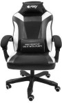 Žaidimų kėdė Fury Avenger M+, juoda/balta