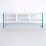 TV staliukas TV400, baltas