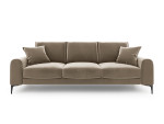 Keturvietė sofa Mazzini Sofas Madara, smėlio spalvos