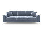 Keturvietė sofa Mazzini Sofas Madara, šviesiai mėlyna