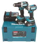 Įrankių rinkinys Makita DLX2189TJ (DDF484+DTD153) 18 V 2x5,0 Ah akum.