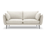Trivietė sofa Milo Casa Elio, šviesios smėlio spalvos