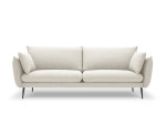 Keturvietė sofa Milo Casa Elio, šviesios smėlio spalvos