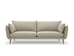 Keturvietė sofa Milo Casa Elio, smėlio spalvos