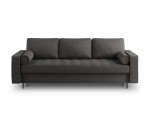 Trivietė sofa Milo Casa Santo 8, tamsiai pilka