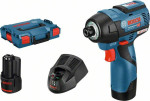 Baterijinė atsuktuvas - Bosch - GDR 12V-110 - 2 akumuliatoriai 3,0Ah - Belaidis - L-BOXX
