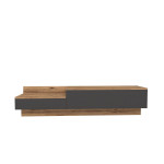 TV staliukas Kalune Design 835, 160 cm, pilkas