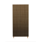 Spinta Kalune Design Wardrobe 869 (IV), 90 cm, ąžuolo spalvos/geltona