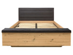 Lova Ostia 160/B, ruda/juoda