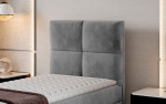 Lova NORE Rivia 07, 90x200 cm, pilka