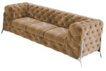 Sofa Ropez Chelsea Bis 3S, smėlio spalvos