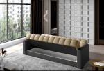 Sofa-lova NORE Garett 01, ruda/pilka
