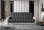 Sofa-lova NORE Garett 03, pilka/balta