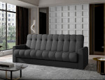 Sofa-lova NORE Garett 05, pilka/juoda