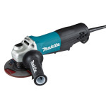 Kampinis šlifuoklis 1300 W, 125 mm, SJS, 11000 min-1, kojinis jungiklis, šoninė rankena su vibracijos slopinimu
