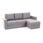 Minkštas kampas Eliise, pilkas