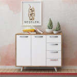 Komoda Kalune Design Waga, balta