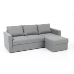 Universalus minkštas kampas Mia, smėlio spalvos